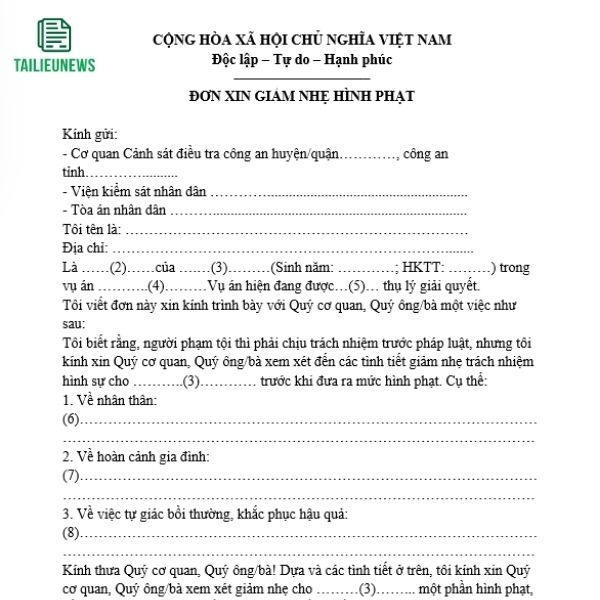don xin giam nhe hinh phat 3