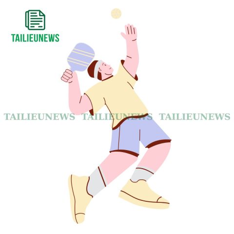 Tải Ngay Pickleball Vector Miễn Phí – File AI, PNG Thiết Kế Đẹp Pickleball man vector