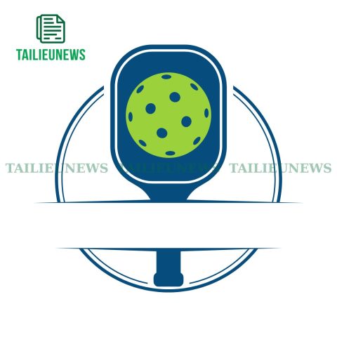 Tải Ngay Pickleball Vector Miễn Phí – File AI, PNG Thiết Kế Đẹp Pickleball paddle vector