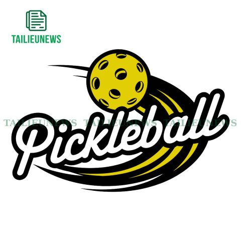 Tải Ngay Pickleball Vector Miễn Phí – File AI, PNG Thiết Kế Đẹp Pickleball vector 11