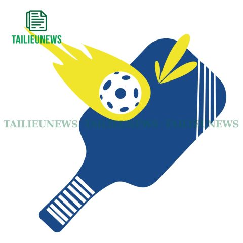 Tải Ngay Pickleball Vector Miễn Phí – File AI, PNG Thiết Kế Đẹp Vector pickleball 12