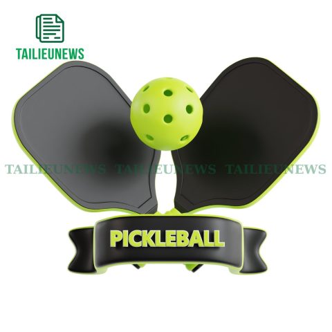 Tải Ngay Pickleball Vector Miễn Phí – File AI, PNG Thiết Kế Đẹp Pickleball vector 4