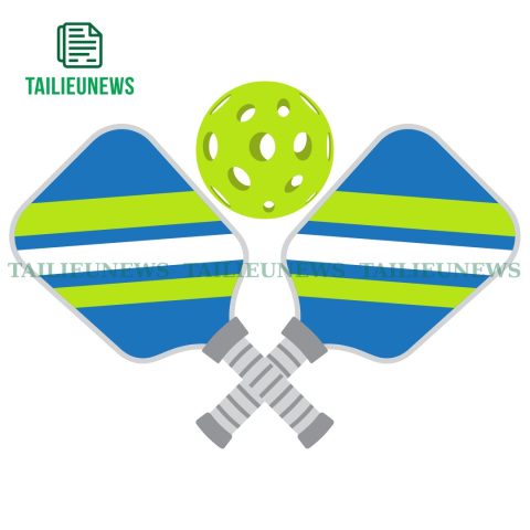 Tải Ngay Pickleball Vector Miễn Phí – File AI, PNG Thiết Kế Đẹp Pickleball vector 5
