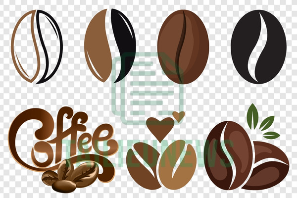 Download Coffee Vector PNG Miễn Phí – Hình Ly, Hạt, Logo Cà Phê Cực Sắc Nét Coffee seed vector