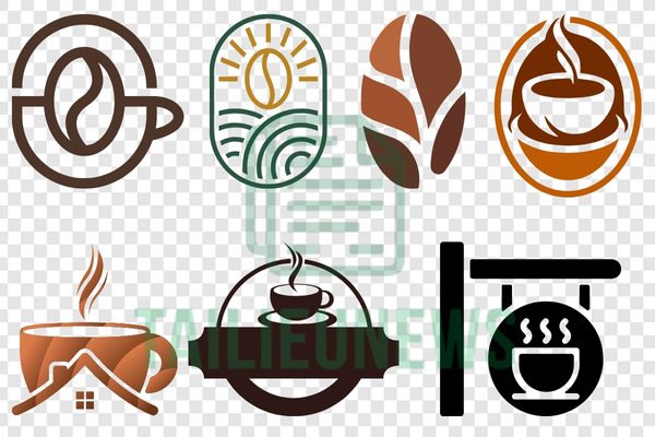 Download Coffee Vector PNG Miễn Phí – Hình Ly, Hạt, Logo Cà Phê Cực Sắc Nét Coffee shop logo vector