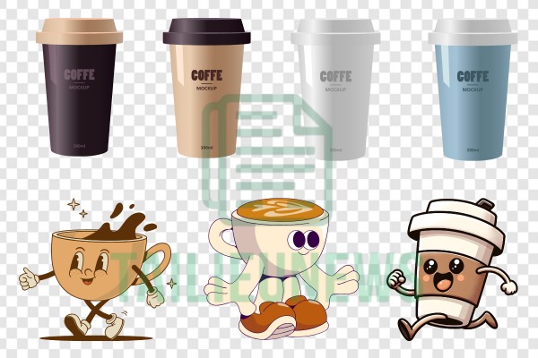 Download Coffee Vector PNG Miễn Phí – Hình Ly, Hạt, Logo Cà Phê Cực Sắc Nét Download ly coffee vector