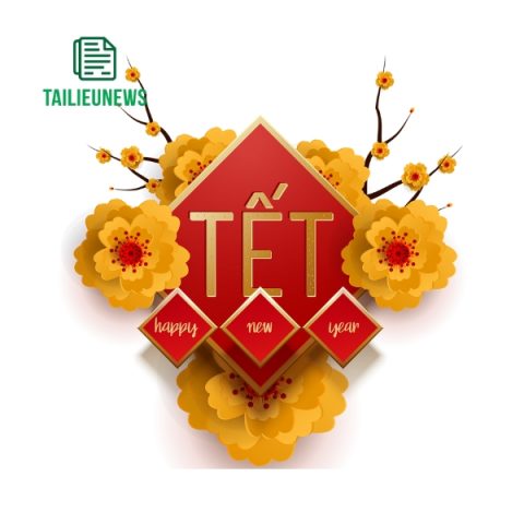 Download Vector Tết Miễn Phí Chất Lượng Cao - File AI, SVG, PNG Hoa mai tết vector