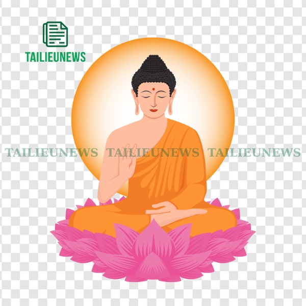 Hoa sen phật giáo vector