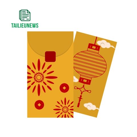 Download Vector Tết Miễn Phí Chất Lượng Cao - File AI, SVG, PNG Phong bì tết vector