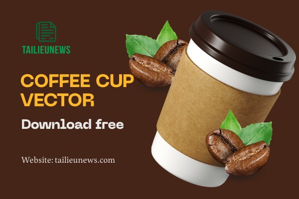 Download Coffee Vector PNG Miễn Phí – Hình Ly, Hạt, Logo Cà Phê Cực Sắc Nét Vector coffee