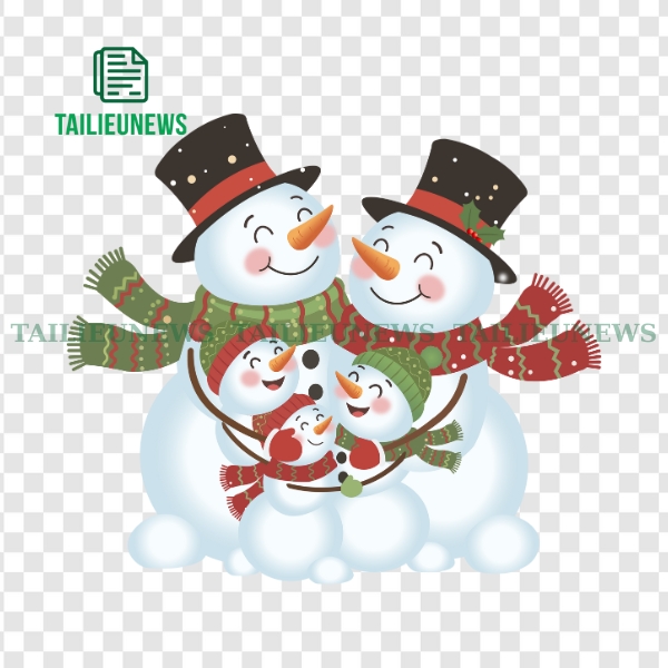 Người Tuyết Vector Trang Trí Noel – Tải Miễn Phí File PNG, SVG, AI Bộ sưu tập vector người tuyết
