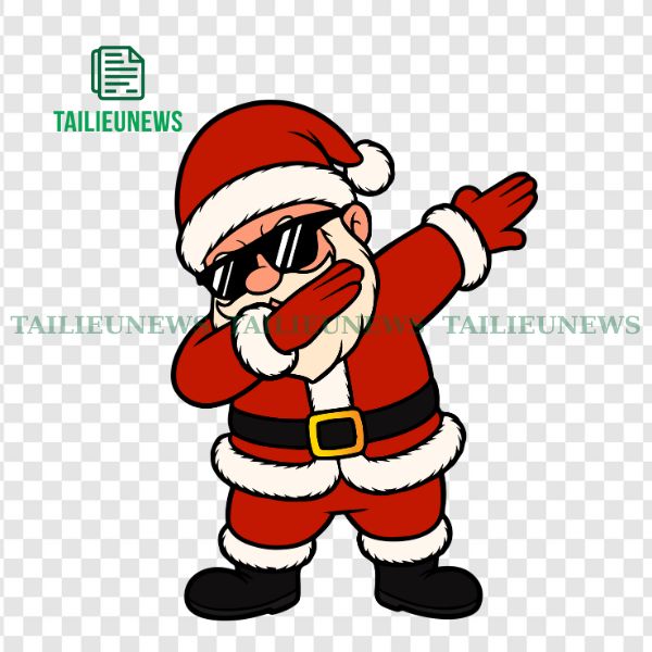 Hình ông già noel vector