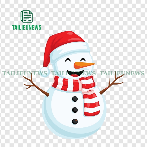 Người Tuyết Vector Trang Trí Noel – Tải Miễn Phí File PNG, SVG, AI Mẫu người tuyết vector cho thiết kế