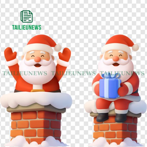 Mẫu vector ông già noel