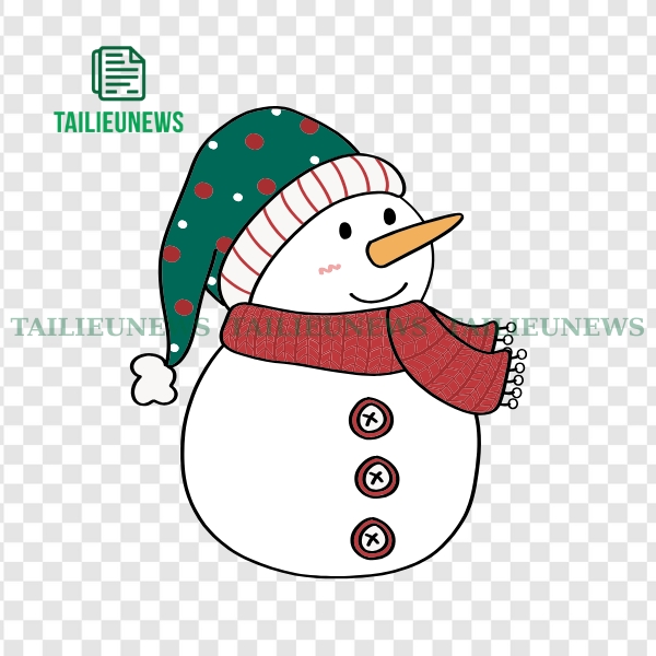 Người Tuyết Vector Trang Trí Noel – Tải Miễn Phí File PNG, SVG, AI Người tuyết vector trang trí banner