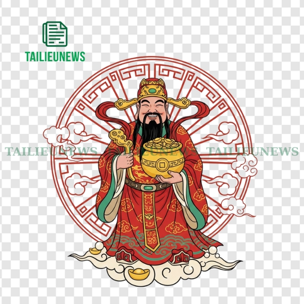 Tải Mẫu Thần Tài Vector Tách Nền Đẹp, Đầy Đủ Định Dạng AI, PNG Miễn Phí Tải vector thần tài free download