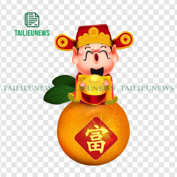 Tải Mẫu Thần Tài Vector Tách Nền Đẹp, Đầy Đủ Định Dạng AI, PNG Miễn Phí Thần tài vector chibi