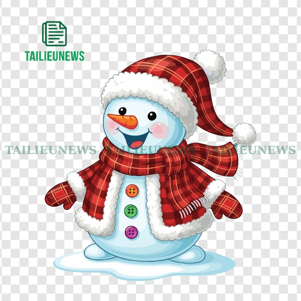 Người Tuyết Vector Trang Trí Noel – Tải Miễn Phí File PNG, SVG, AI Vector người tuyết đáng yêu