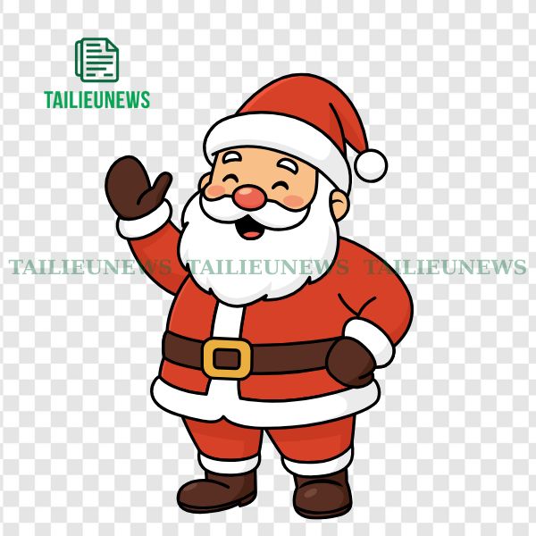 Vector ông già noel đơn giản