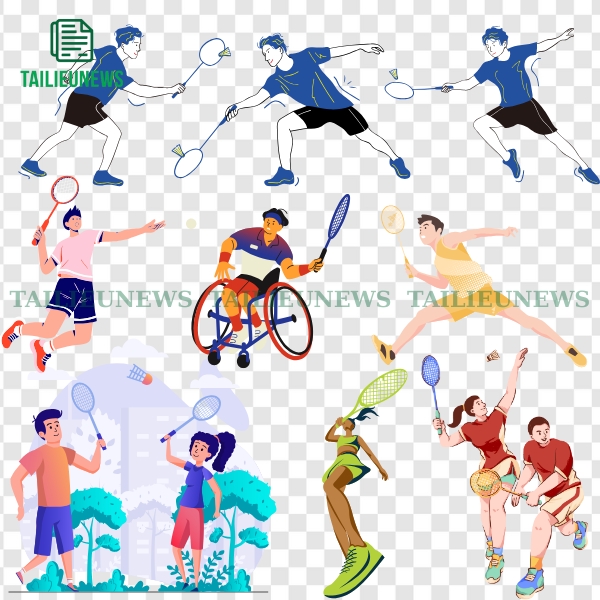 99+ Mẫu Cầu Lông Vector Đẹp - Tải Miễn Phí File Gốc Sắc Nét Bộ sưu tập cầu lông vector