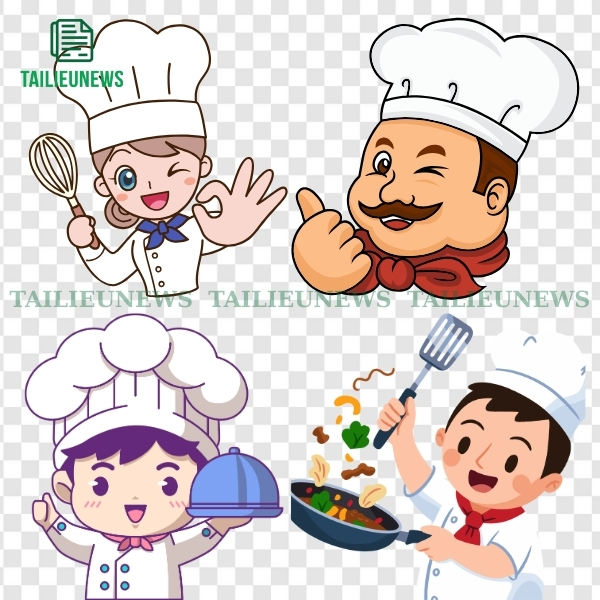 File vector đầu bếp miễn phí