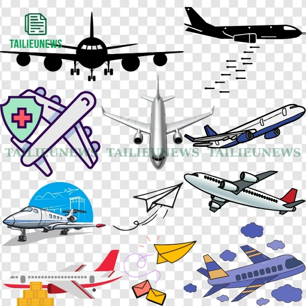 File vector máy bay
