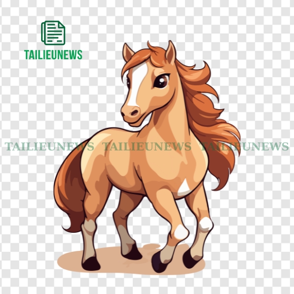 Tải Miễn Phí Mẫu Ảnh Con Ngựa Vector PNG, PDF 2026 Đẹp Chất Lượng Tốt Hình ngựa vector dễ thương