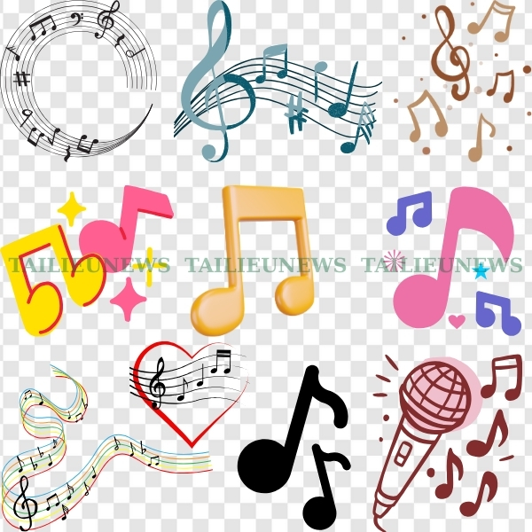 Icon nốt nhạc vector