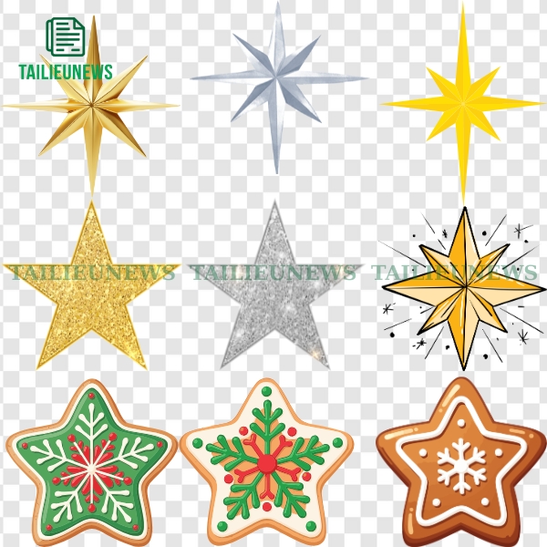 Ngôi sao giáng sinh vector