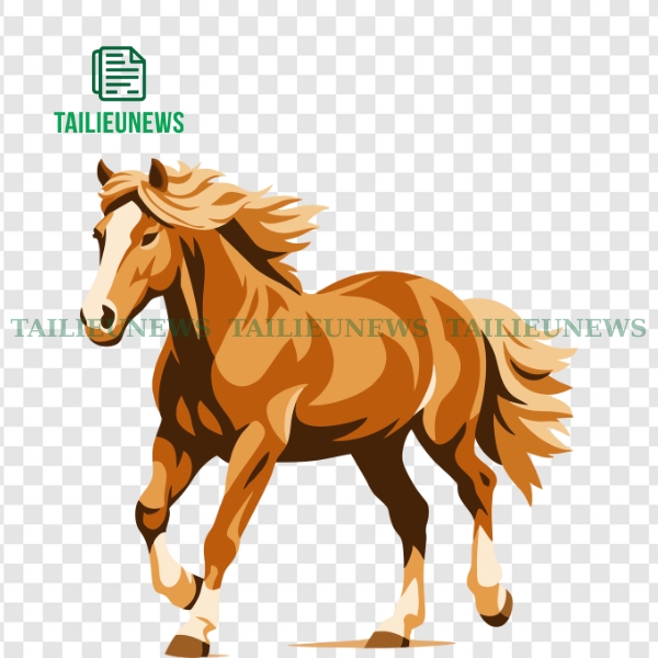 Tải Miễn Phí Mẫu Ảnh Con Ngựa Vector PNG, PDF 2026 Đẹp Chất Lượng Tốt Ngựa vector đẹp