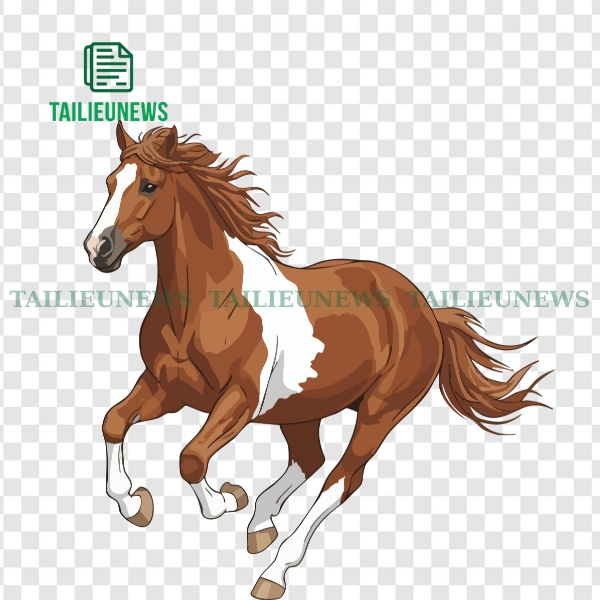 Tải Miễn Phí Mẫu Ảnh Con Ngựa Vector PNG, PDF 2026 Đẹp Chất Lượng Tốt Ngựa vector phi nước đại