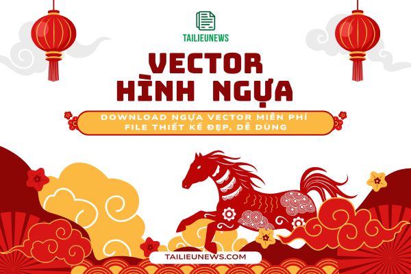 Tải Miễn Phí Mẫu Ảnh Con Ngựa Vector PNG, PDF 2026 Đẹp Chất Lượng Tốt Ngựa vector