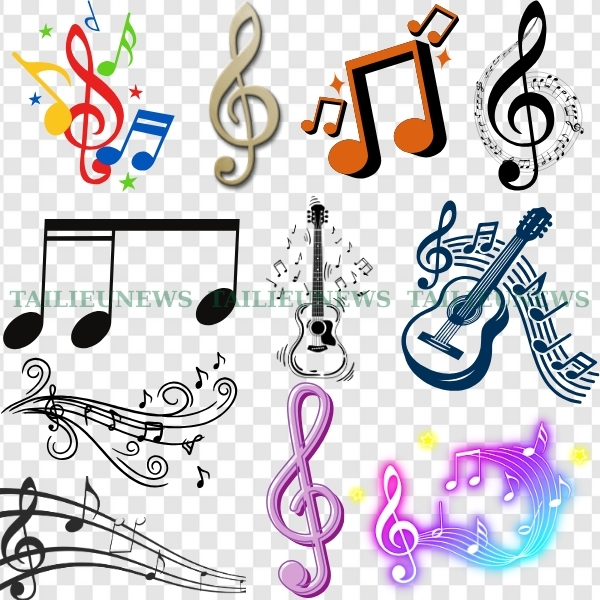 Nốt nhạc vector PNG