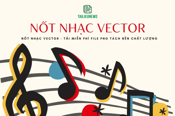 Nốt Nhạc Vector, Tải Miễn Phí File PNG Tách Nền Chất Lượng Nốt nhạc vector