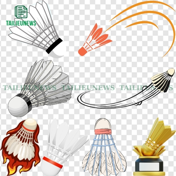 99+ Mẫu Cầu Lông Vector Đẹp - Tải Miễn Phí File Gốc Sắc Nét Quả cầu lông vector