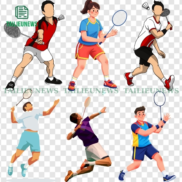 99+ Mẫu Cầu Lông Vector Đẹp - Tải Miễn Phí File Gốc Sắc Nét Vector cầu lông