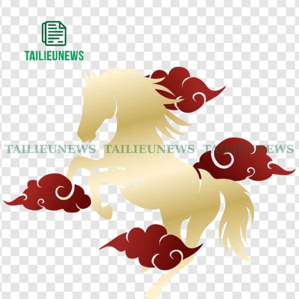 Tải Miễn Phí Mẫu Ảnh Con Ngựa Vector PNG, PDF 2026 Đẹp Chất Lượng Tốt Vector ngựa trang trí Tết
