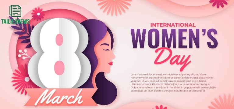 Tải Background 8/3 Vector Đẹp Miễn Phí, File Thiết Kế Chất Lượng Cao International women's day 8/3 vector