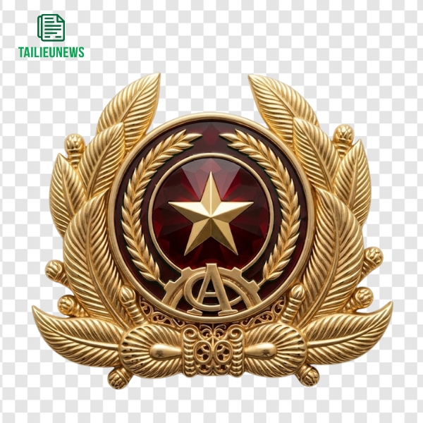 Logo bộ công an vector