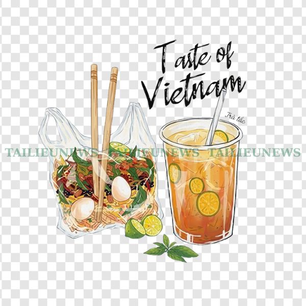 Vector bánh tráng trộn