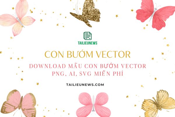 Download Mẫu Con Bướm Vector PNG, AI, SVG Miễn Phí Bướm vector