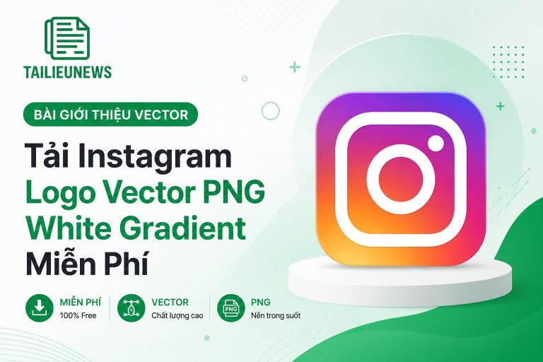 Tải Instagram Logo Vector PNG White Gradient Miễn Phí Instagram logo vector