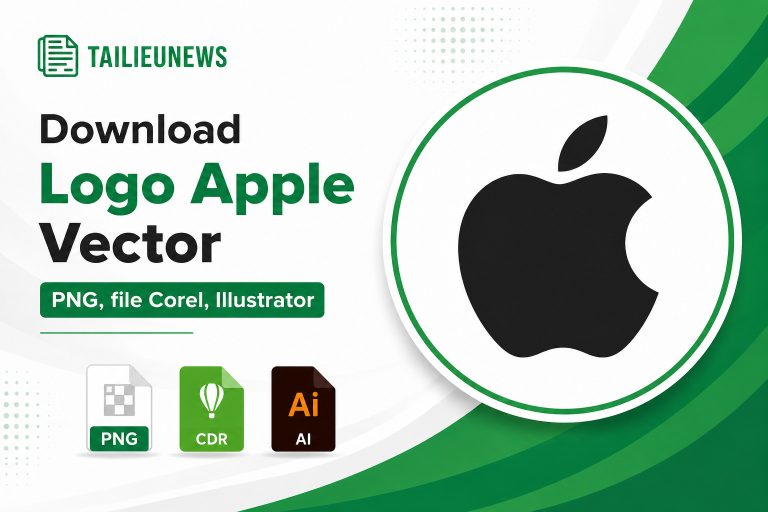 Download Logo Apple Vector Mới Nhất File CDR, PNG, SVG, PDF Logo apple vector