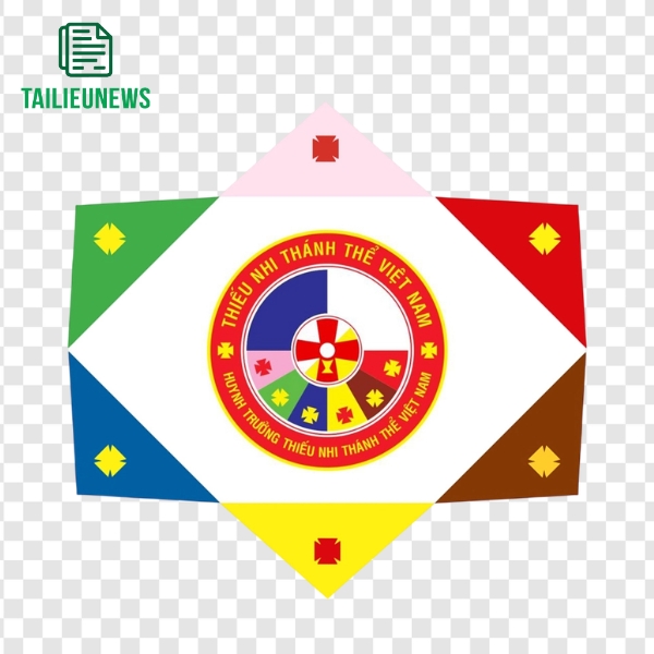 Logo đoàn thiếu nhi Thánh Thể vector