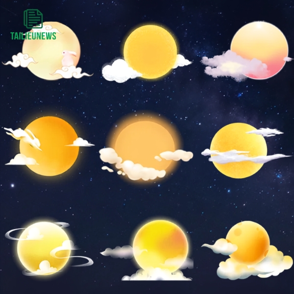 Mặt trăng vector