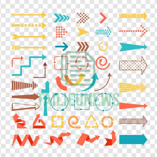 Download Mũi Tên Vector Đẹp, Miễn Phí (File AI, EPS, PNG) Mũi tên vector đẹp