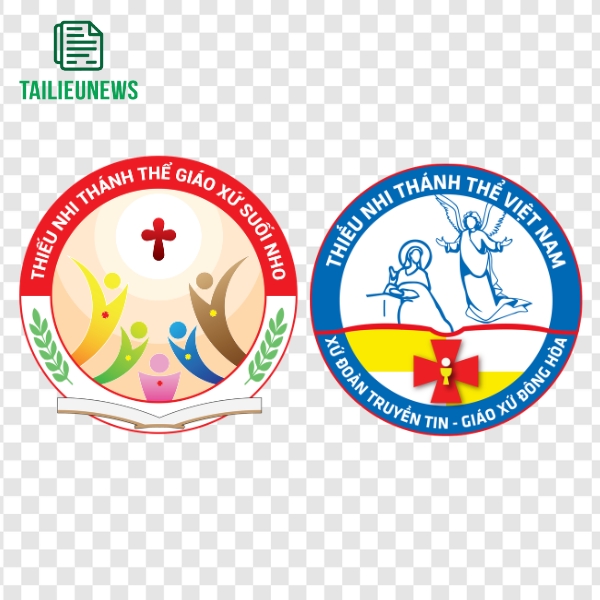 Vector logo thiếu nhi Thánh Thể
