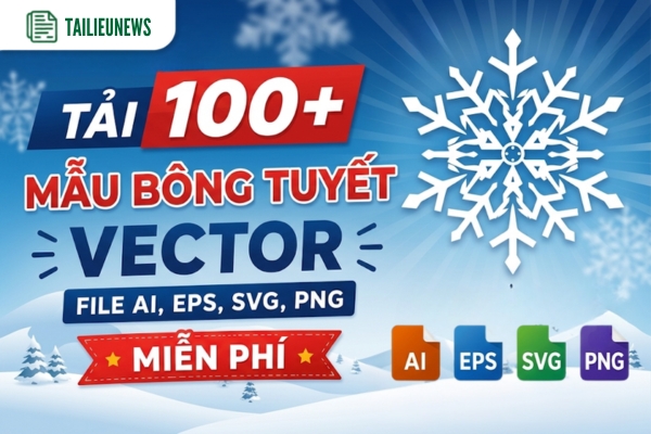 Tải Bông Tuyết Vector AI, SVG, PNG Chất Lượng Cao Miễn Phí bông tuyết vector