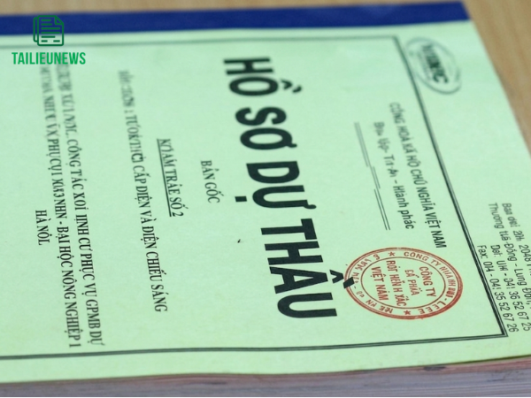 Tải Miễn Phí Mẫu Đơn Dự Thầu Mới Nhất Theo Bộ Kế Hoạch Và Đầu Tư hồ sơ dự thầu