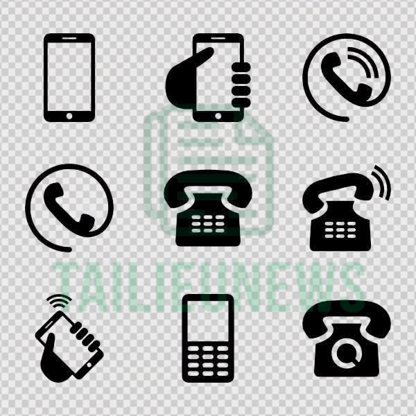 Điện Thoại Vector Tải Miễn Phí Chất Lượng Cao - File PNG, SVG, AI, PSD icon điện thoại vector